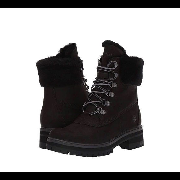 Timberland Courmayeur Valley 6in Shearling Boot 10 - Picture 5 of 16